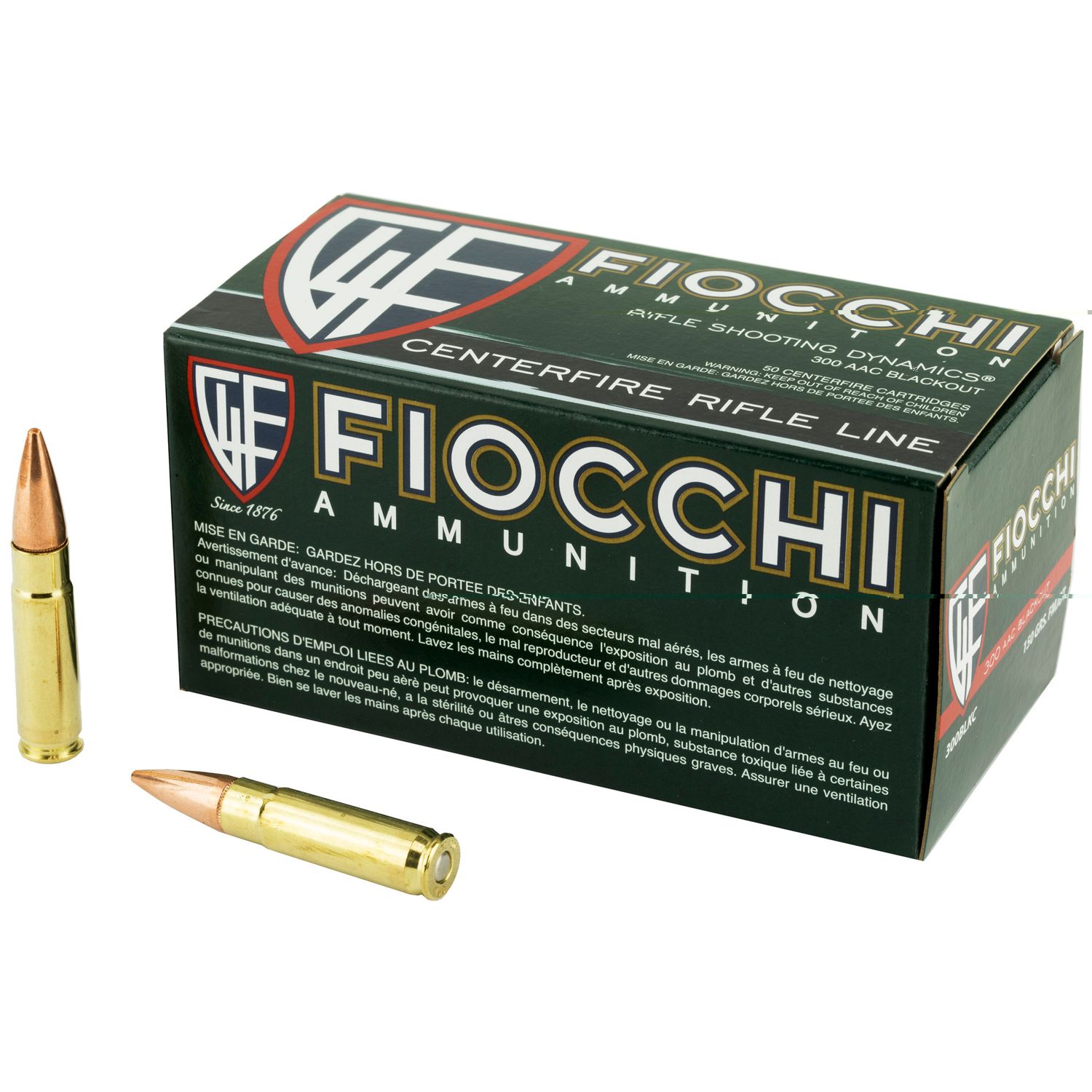 Fiocchi 300blk 150gr Fmjbt 50/500