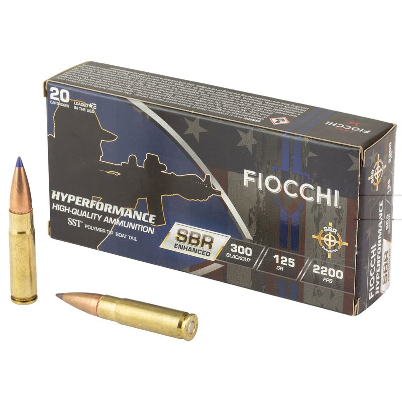 Fiocchi Hypr Sbr 300blk 125gr 20/200 Fiocchi Hypr Sbr 300blk 125gr 20/200