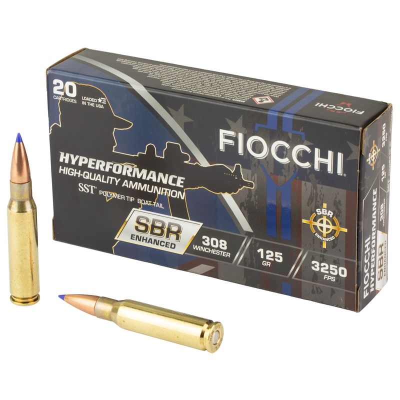 Fiocchi Hypr Sbr 308win 125gr 20/200 Fiocchi Hypr Sbr 308win 125gr 20/200