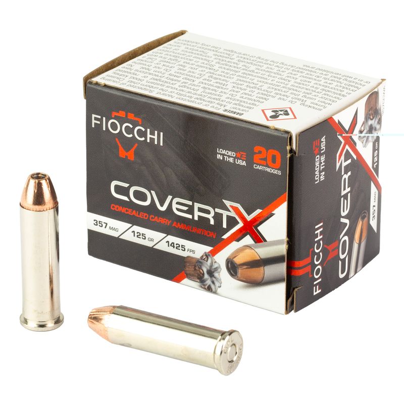 Fiocchi Covert X 357mag 125gr 20/200 Fiocchi Covert X 357mag 125gr 20/200