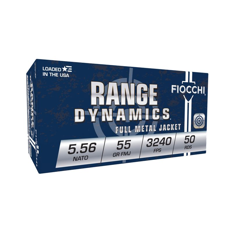 Fiocchi 556nato 55gr Fmjbt 50/1000 Fiocchi 556nato 55gr Fmjbt 50/1000