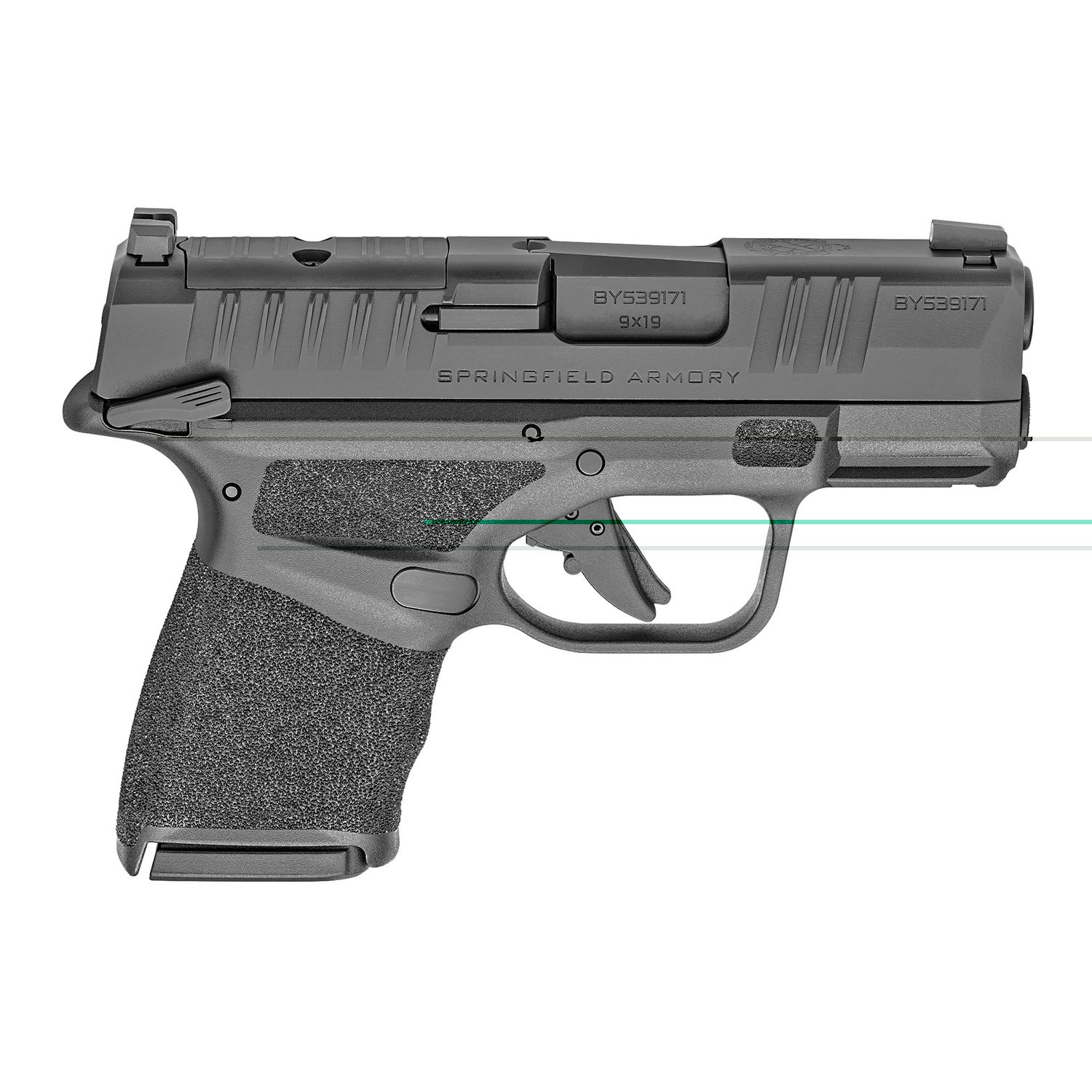 Sprgfld Hlcat Mcro Cmpt 9mm 3" Bk Ms