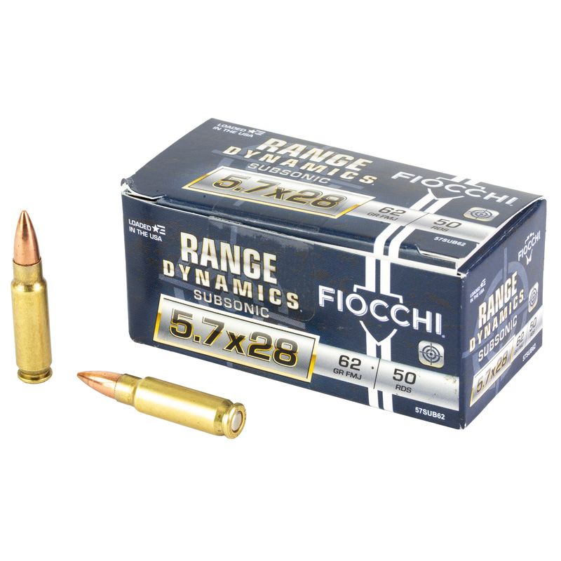 Fiocchi Rp 5.7x28mm 62gr Fmj 50/500 Fiocchi Rp 5.7x28mm 62gr Fmj 50/500