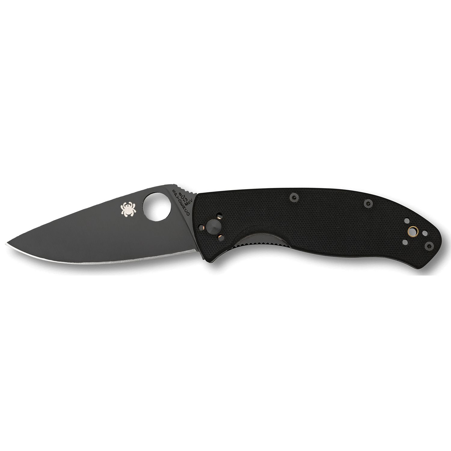 Spyderco Tenacious G-10, Finish/Color: Black