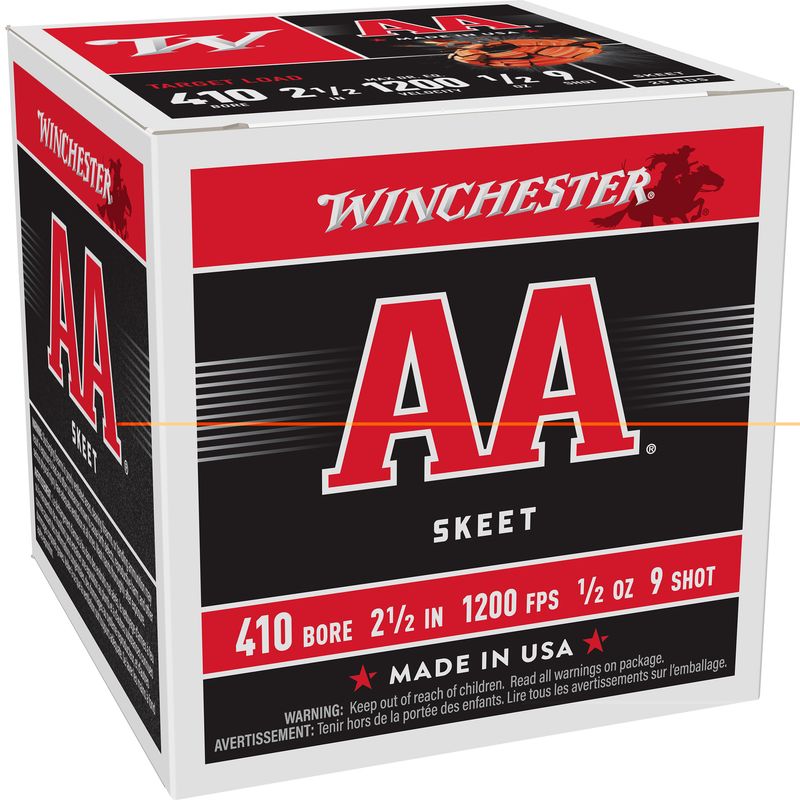 Win Aa 410ga 2.5" #9 25/250