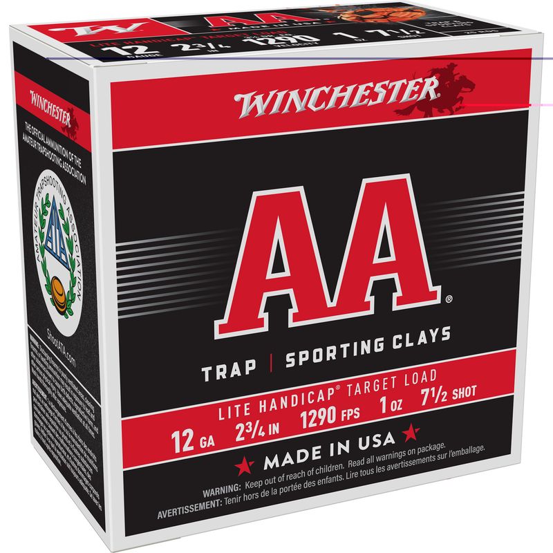 Win Aa Lite Hc 12ga 2.75 #7.5 25/250 Win Aa Lite Hc 12ga 2.75 #7.5 25/250