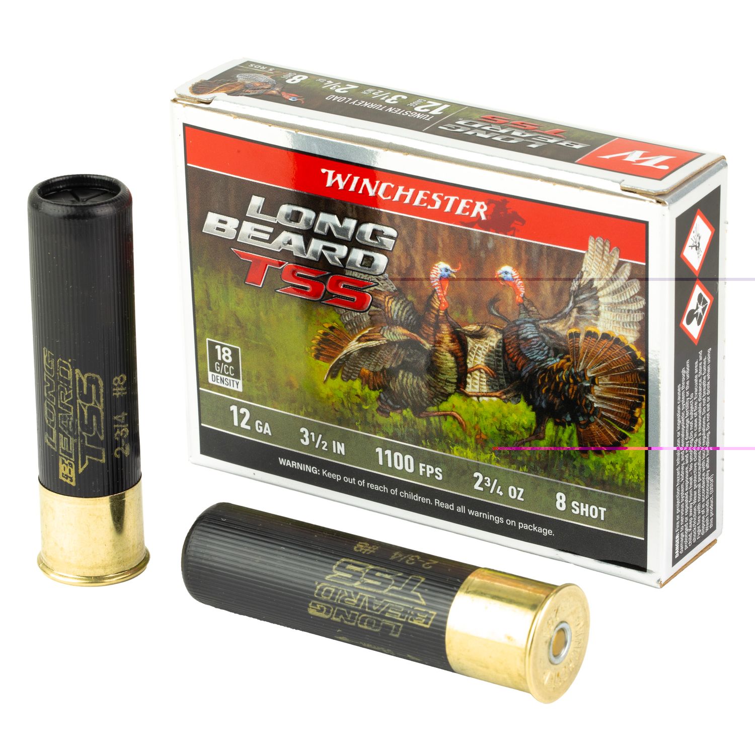 Win Lb Tss 12ga 3.5" #8 5/50