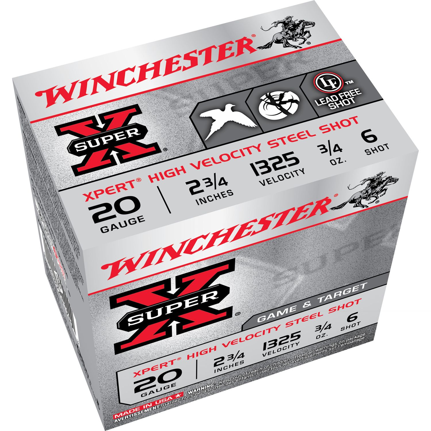 Win Xpert Trgt 20ga 2.75" #6 25/250