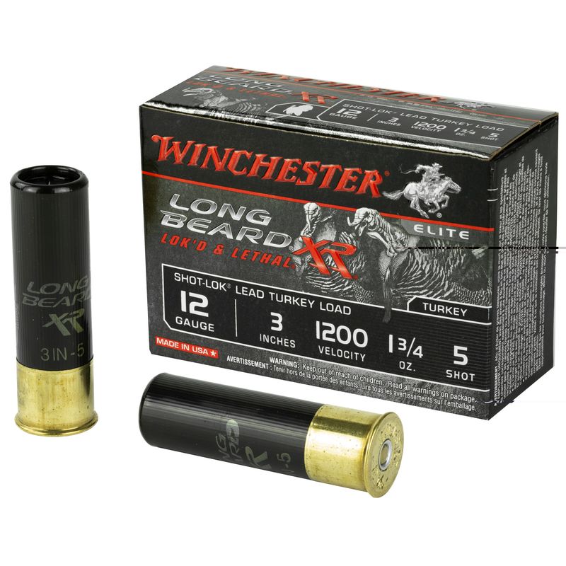 Win Lb Xr Trky 12ga 3 Win Lb Xr Trky 12ga 3" #5 1.75oz 10/