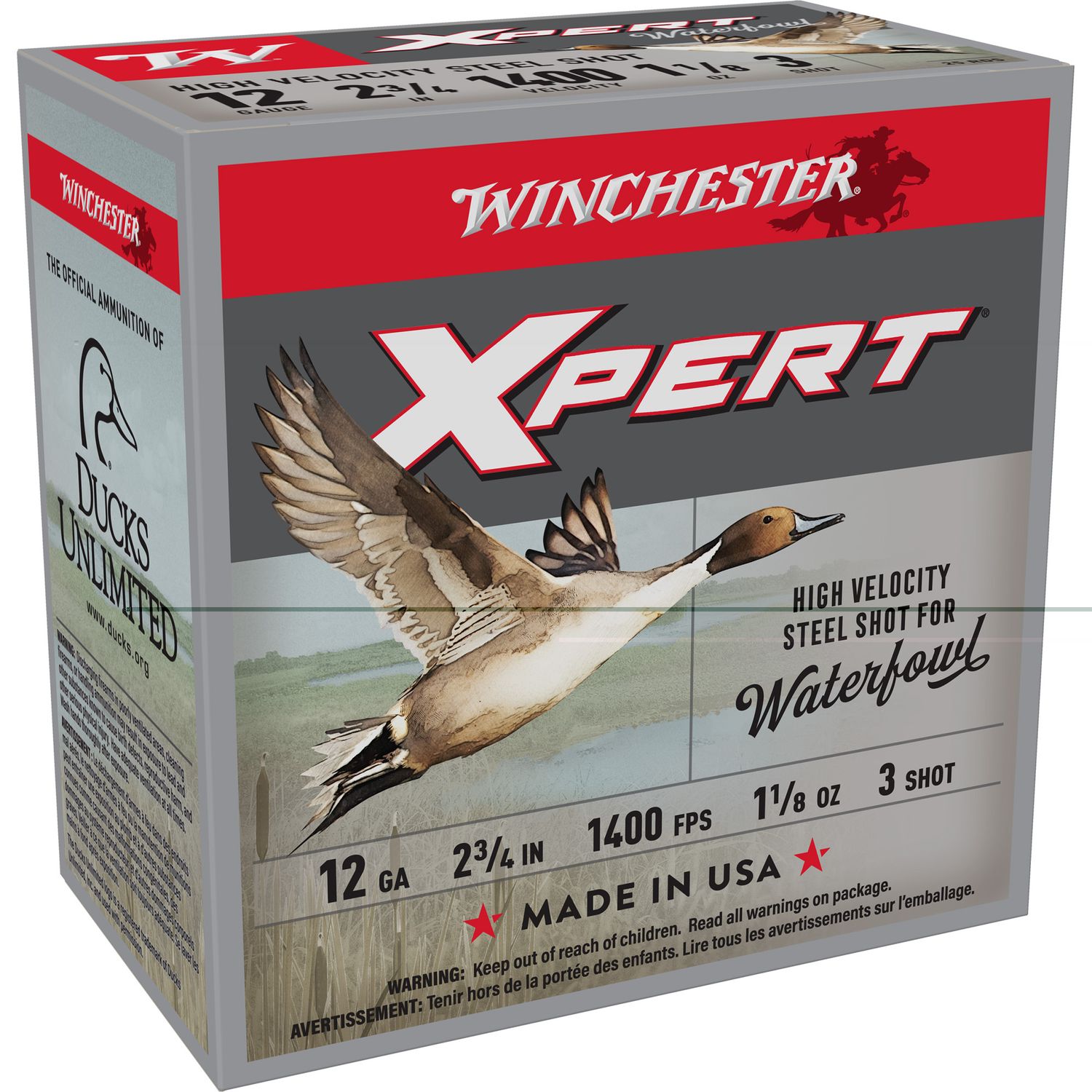 Win Sprx Xpt Hv 12ga 2.75" #3 25/250