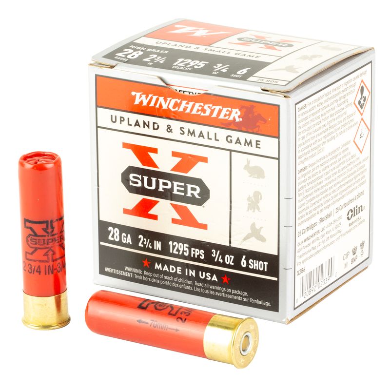 Win Spr-x Upld 28ga 2.75 Win Spr-x Upld 28ga 2.75" #6 25/250