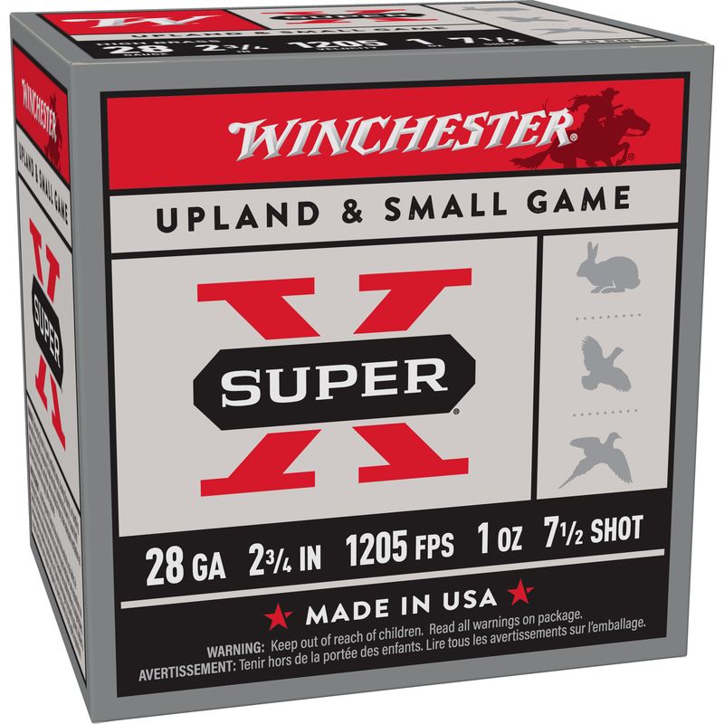 Win Spr-x 28ga 2-3/4 Win Spr-x 28ga 2-3/4" #7.5 25/250