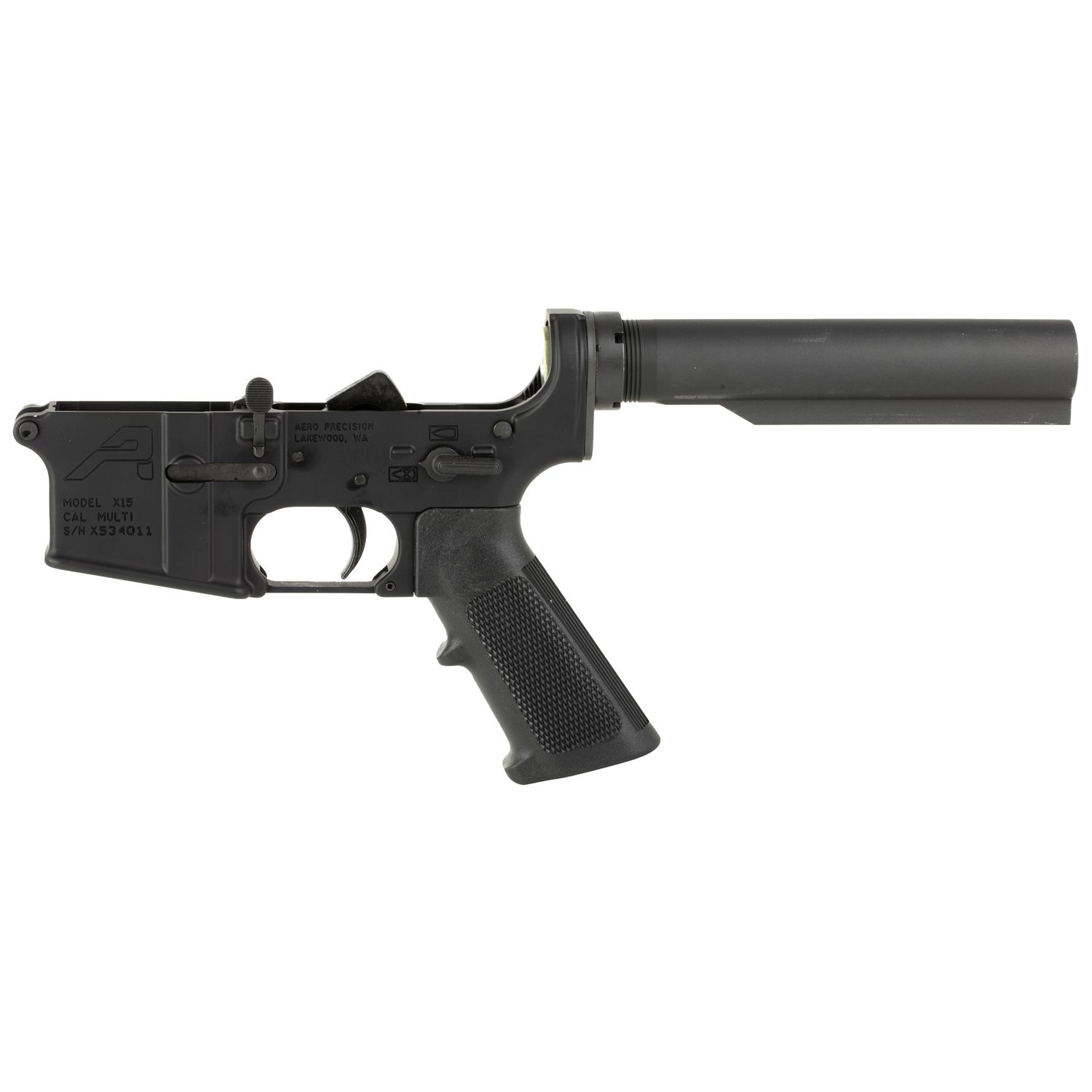 Aero Ar15 Carbine Complete Lower Blk