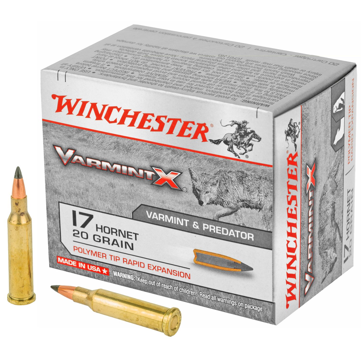 Win 17 Hornet 20gr Varmint Xp 20/200