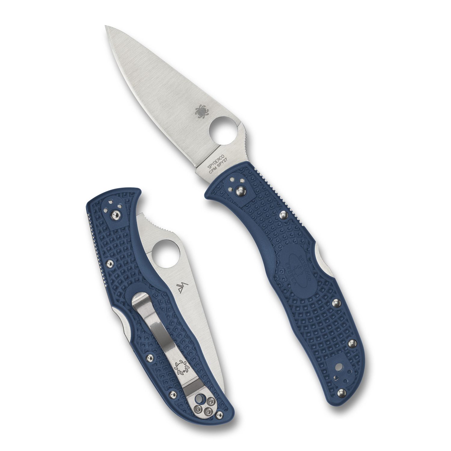 Spyderco Endela Ltwt Cpm 3.41 Spyderco Endela Ltwt Cpm 3.41" Blue