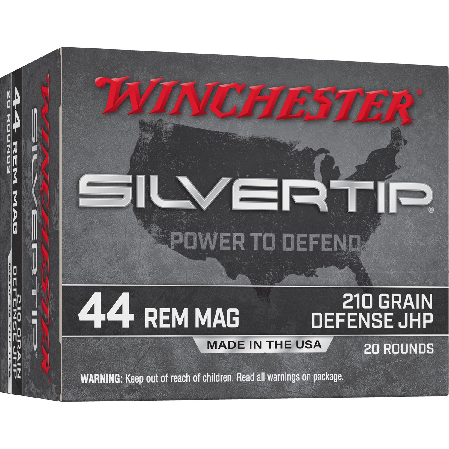 Win Silvertip 44 Rem Mag 210 Gr Jhp Win Silvertip 44 Rem Mag 210 Gr Jhp