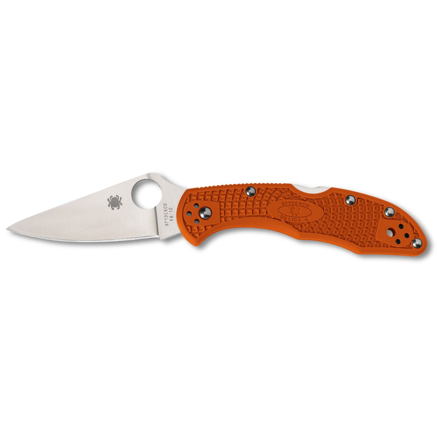 Spyderco Delica 4 2.9" Orange