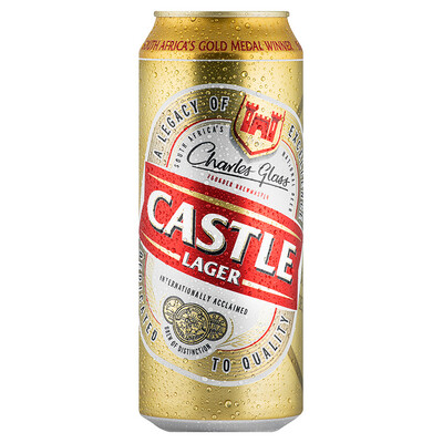 Castle Lager Beer Can 500ml