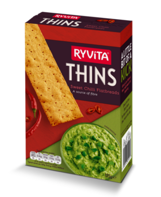 Ryvita Thins Sweet Chilli 125g