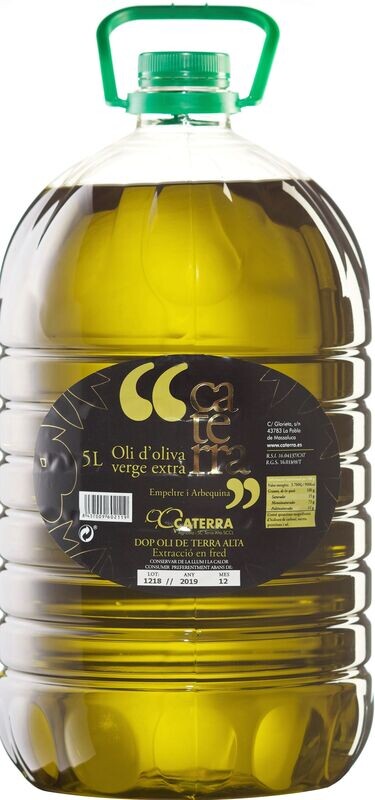 Oli d'Oliva Verge Extra Caterra 5l Oli d'Oliva Verge Extra Caterra 5l