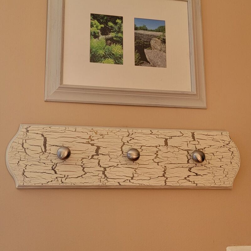 Hand Painted Coat Rack