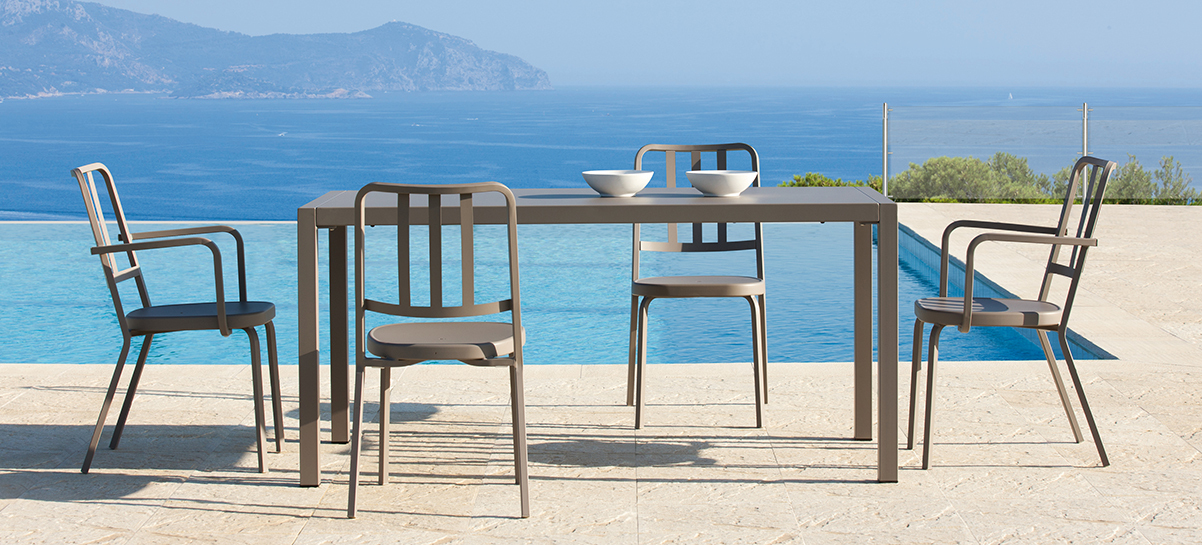 Quatris M - Vermobil - Tavolo in Ferro - qt 200x80