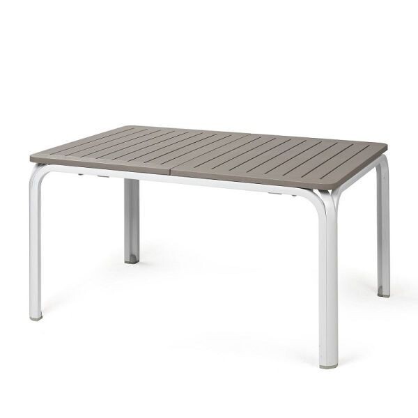 Tavolo Allungabile Alloro Nardi 210 - Bianco/Tortora