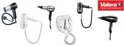 Valera PUSH and HOLD BUTTON operated Hair Dryers