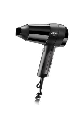 Valera Action 1200w Push All Black hair dryer with plug