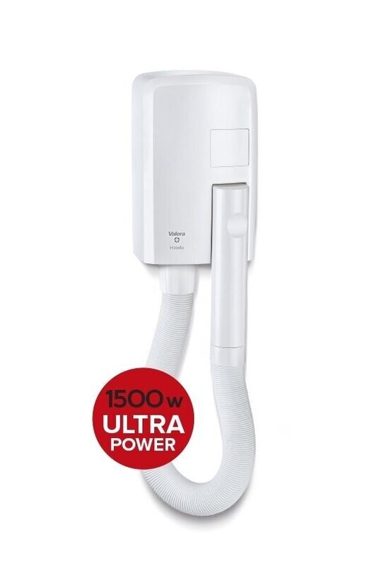 Valera Hotello bathroom hair dryer 1500w in white Valera Hotello bathroom hair dryer 1500w in white