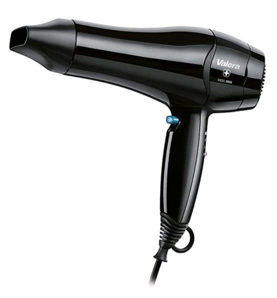 Valera Excel 1800w latching hair dryer with plug Valera Excel 1800w latching hair dryer with plug