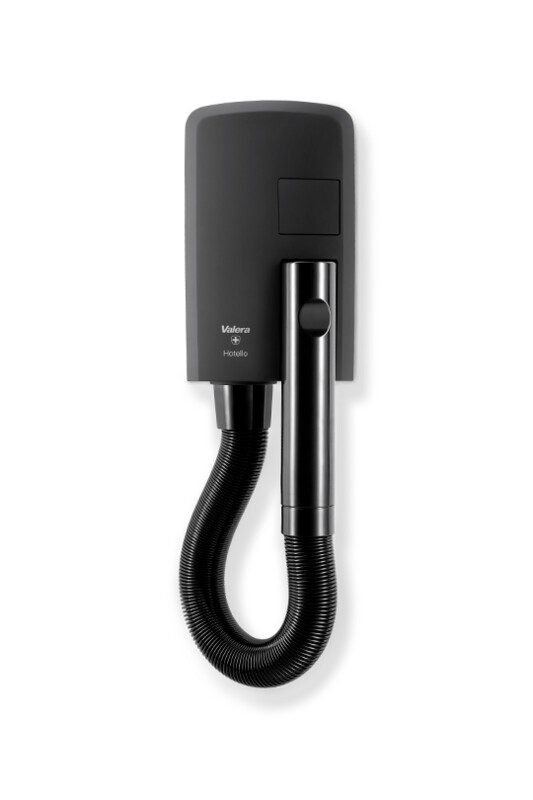 Valera Hotello Bathroom Hair Dryer AC 1400w in matt black Valera Hotello Bathroom Hair Dryer AC 1400w in matt black