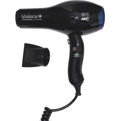 Valera Swiss Silent Jet 7700 latching hair dryer with plug (blue back)