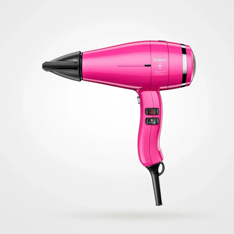 Valera Vanity 2400w Hot Pink Latching Hair Dryer Valera Vanity 2400w Hot Pink Latching Hair Dryer
