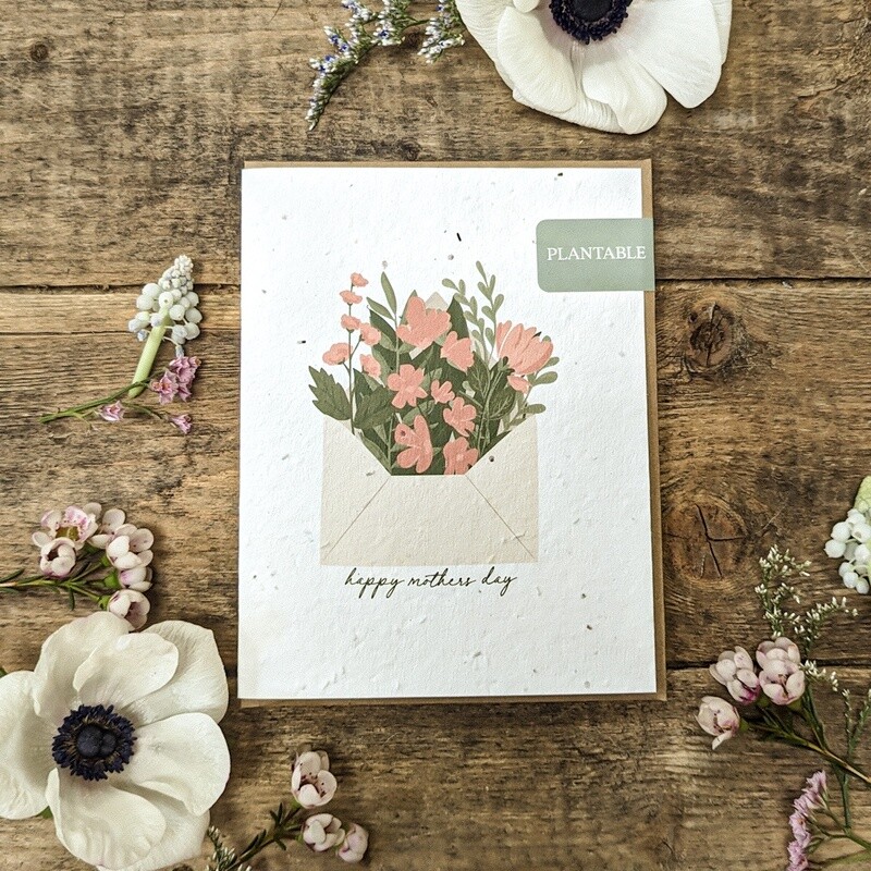 Plantable Greeting Card - Mother's Day - Envelope