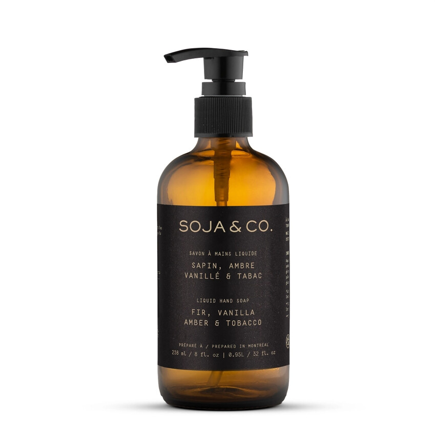 Liquid Hand Soap - Fir, Vanilla Amber &amp; Tobacco