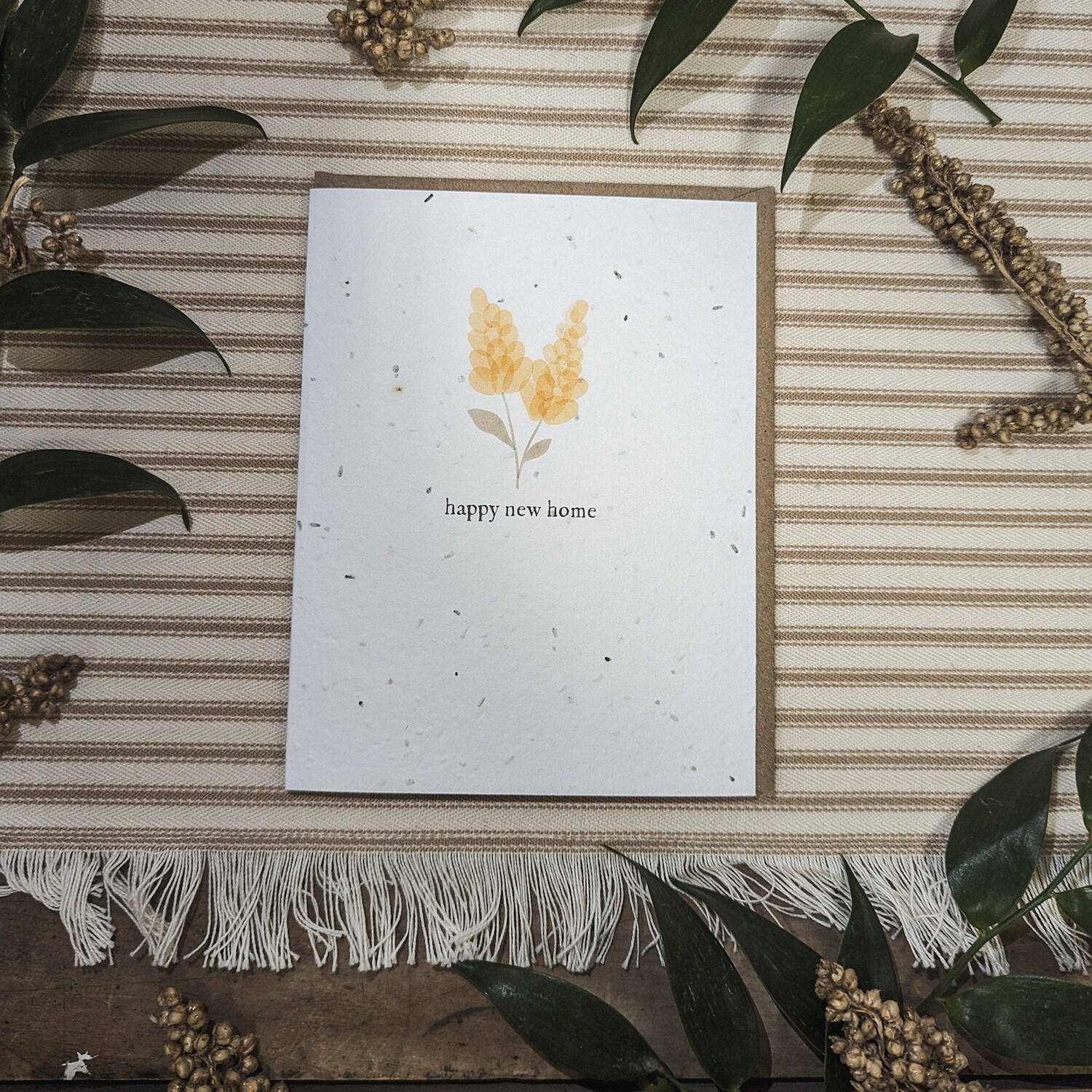 Plantable Card - Happy New Home