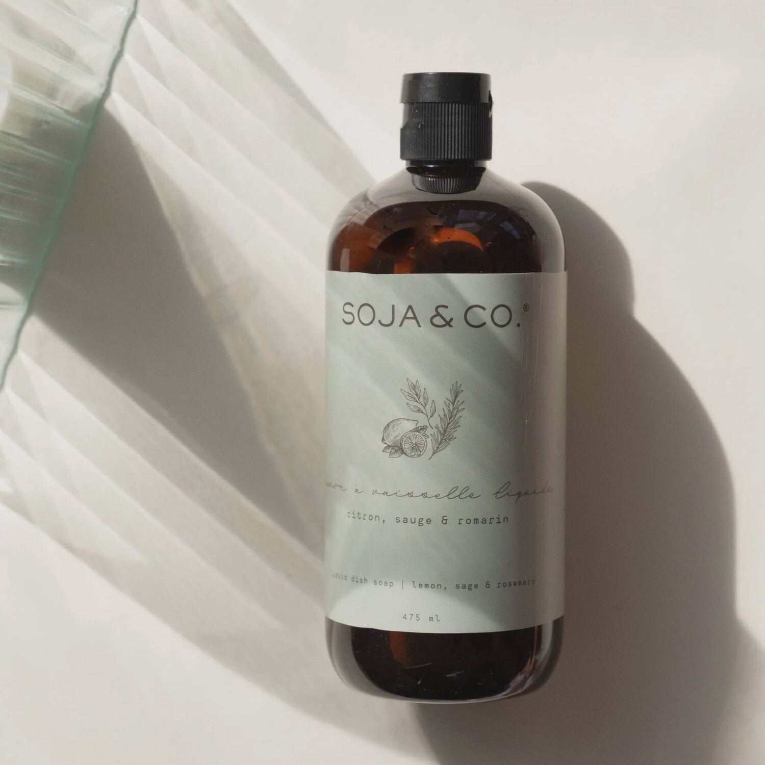 Liquid Dish Soap - Lemon, Sage &amp; Rosemary