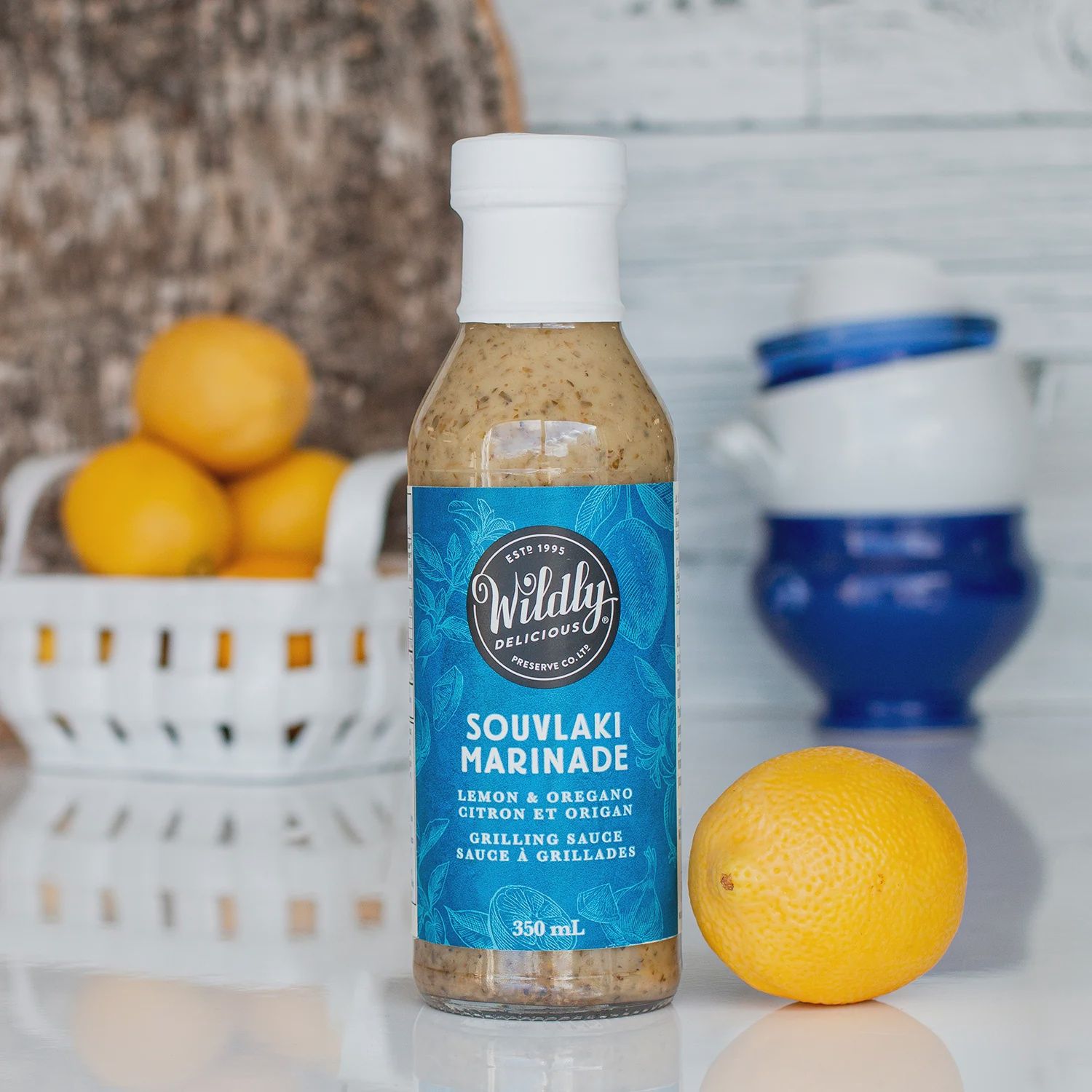 Lemon &amp; Oregano Greek Souvlaki Marinade