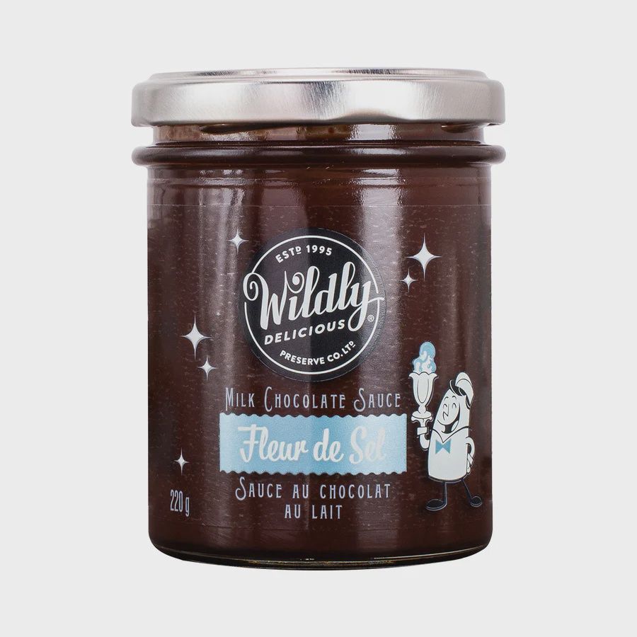 Milk Chocolate Sauce with Fleur De Sel