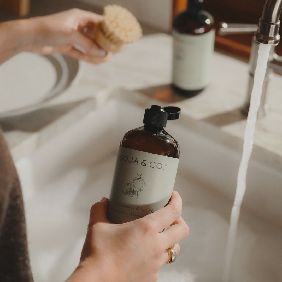 Liquid Dish Soap - Marshmallow &amp; Clementine