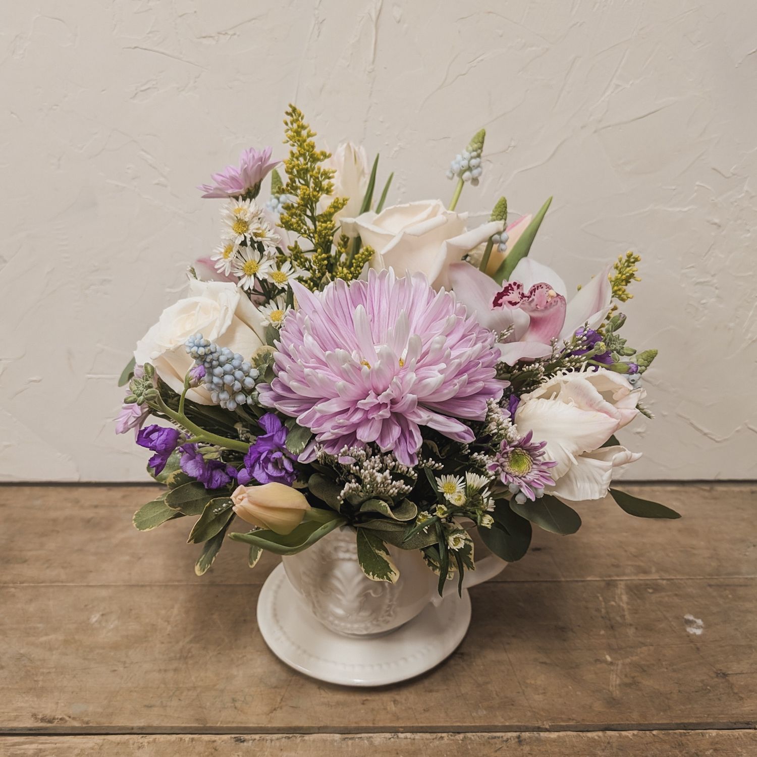 Tea Cup Arrangement