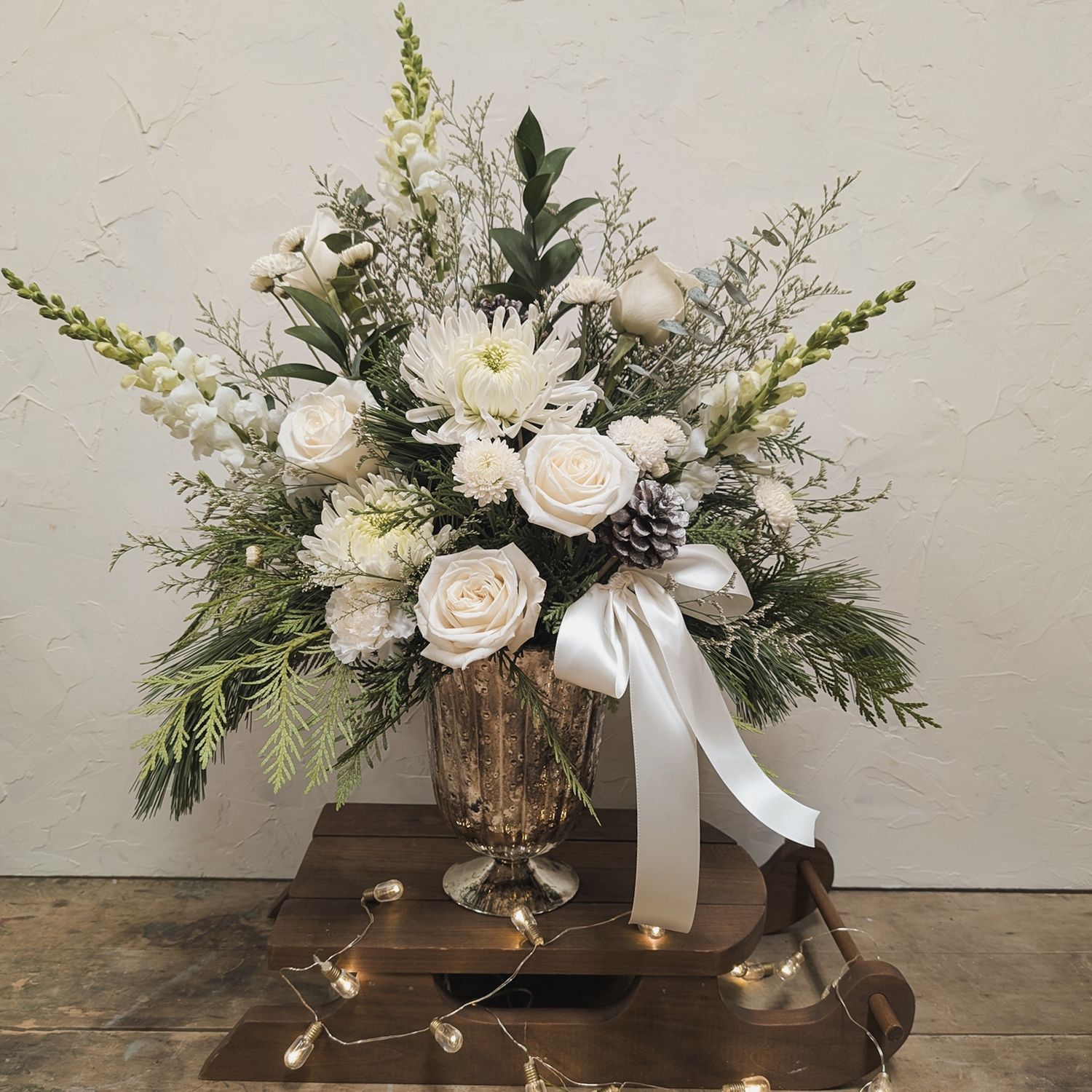 Grand Christmas Pedestal