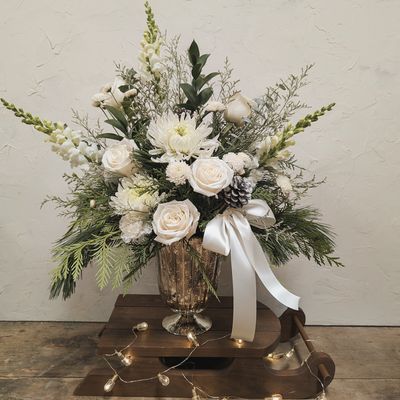 Grand Christmas Pedestal