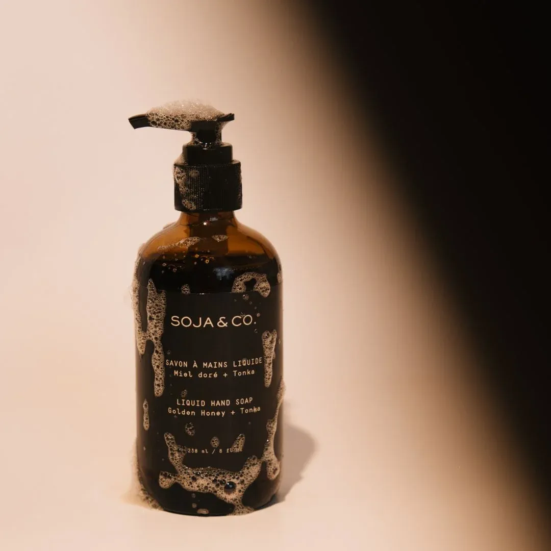Liquid Hand Soap - Golden Honey + Tonka