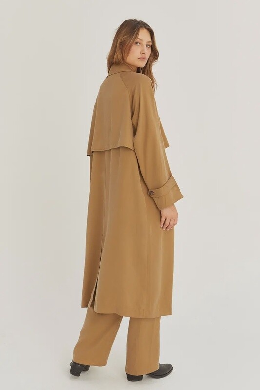 Susie Tencel Trench Coat