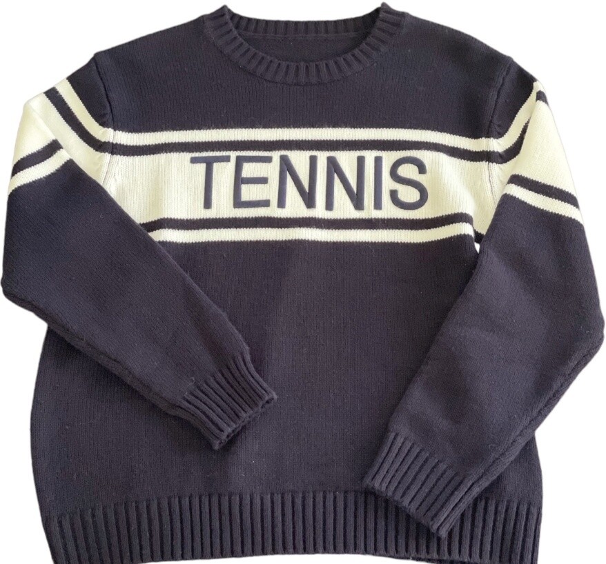 Tennis Sweater, Size: Small