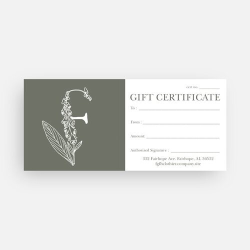 Gift card
