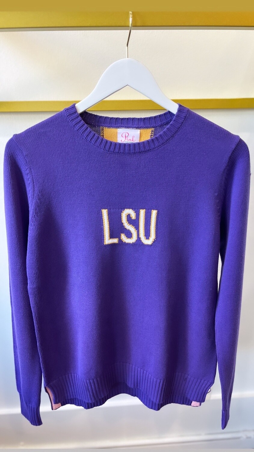 LSU Varsity Sweater, Size: XS