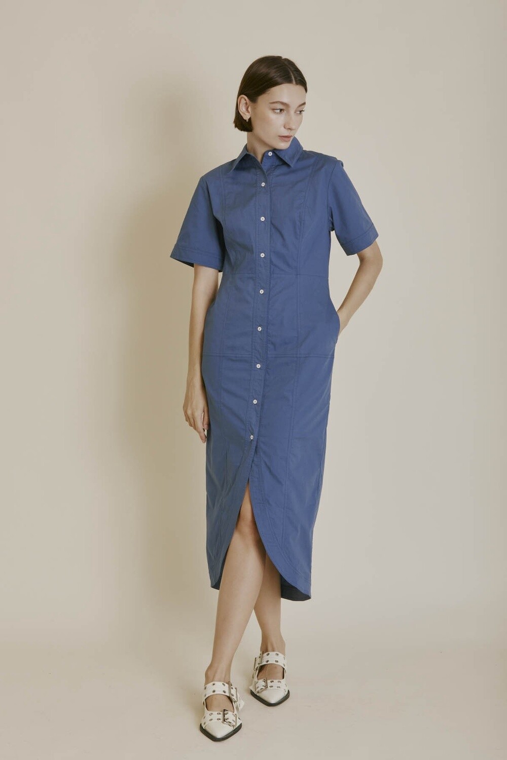 Tulip Hem Dress, Size: XS